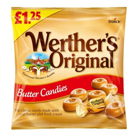 آبنبات وردرز با طعم کره 110 گرم Werther`s